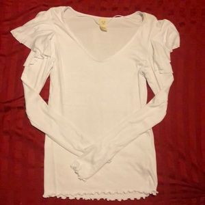 Free people white shirt